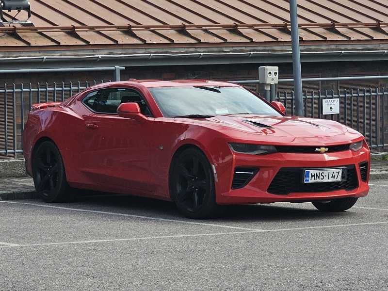 Chevrolet Camaro spotted in Viitasaari