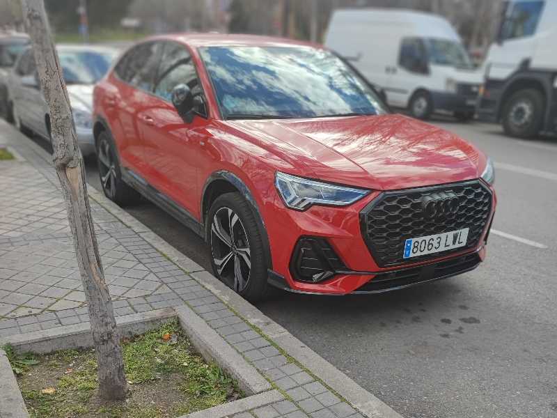 Audi Q3 spotted in Madrid