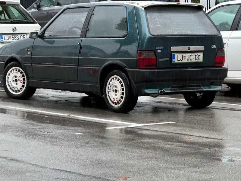 Fiat Uno spotted in Ljubljana