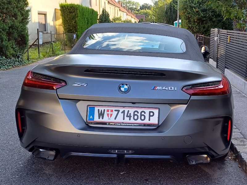 BMW Z4 M40i spotted in Vienna