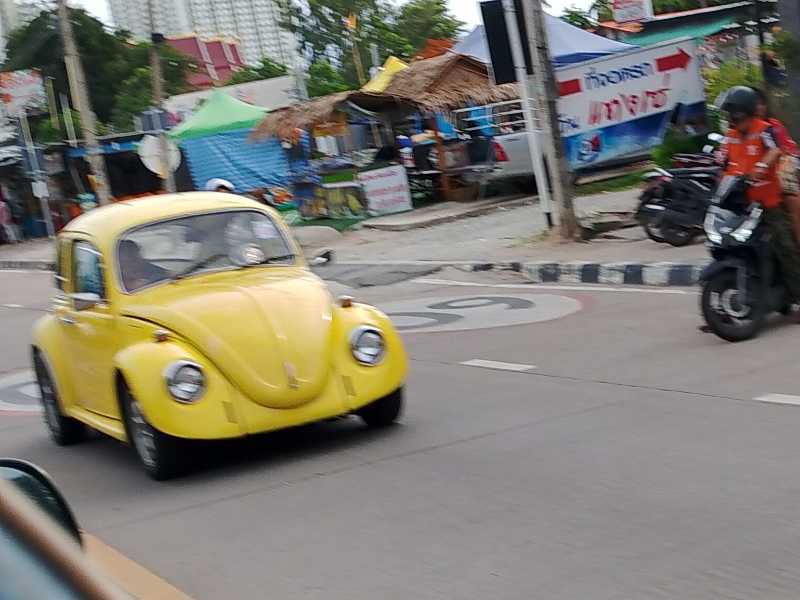 Volkswagen Beetle spotted in Pattaya