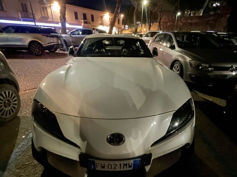 Toyota Supra spotted in Arezzo
