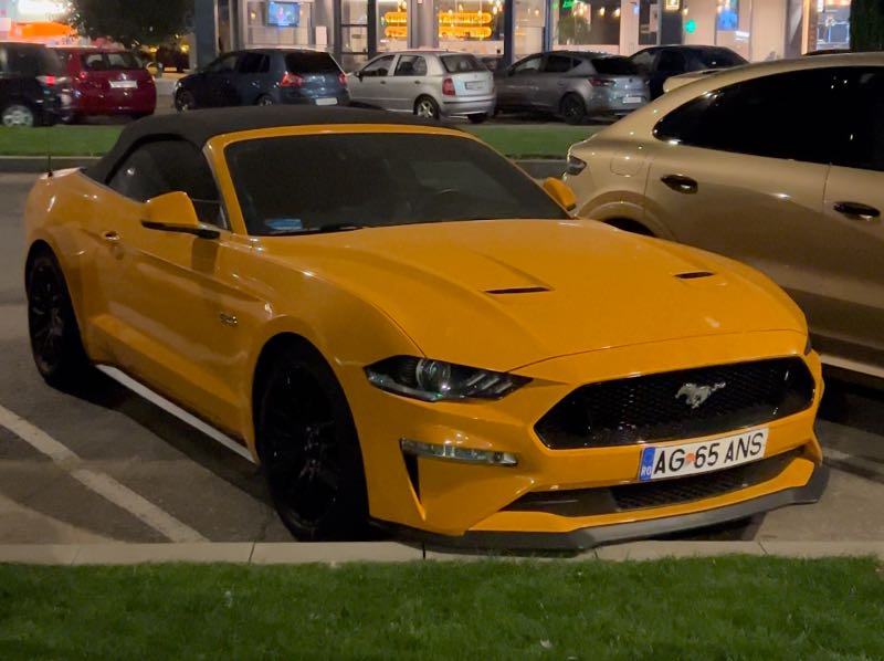 Ford Mustang (2019) spotted in Piteşti, Romania