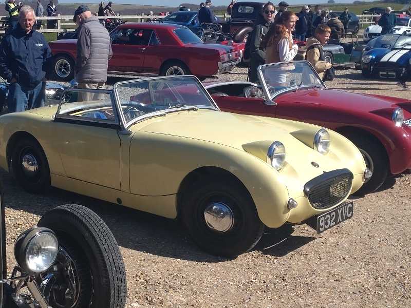 Austin Healey Sprite spotted in Blandford Forum