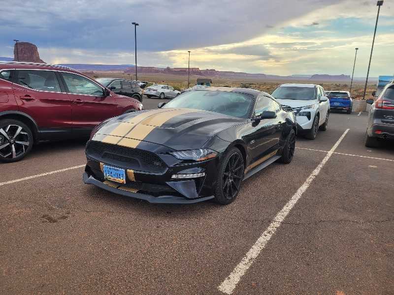 Ford Mustang spotted in Oljato-Monument Valley