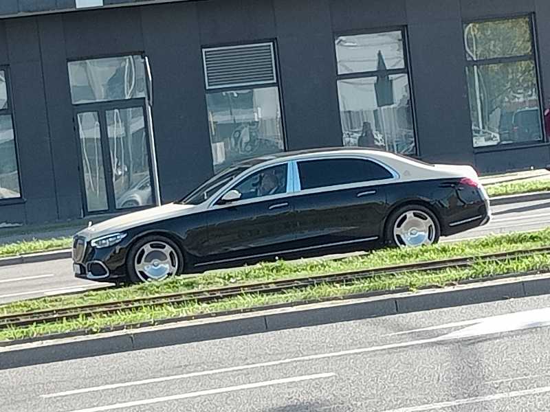 Mercedes-Benz S-Class spotted in Elbląg