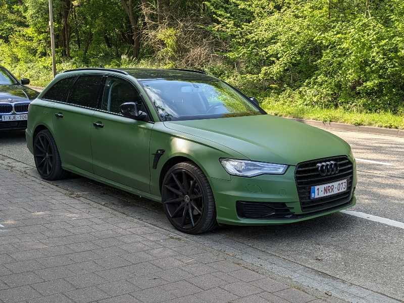 Audi A6 Avant spotted in Antwerp