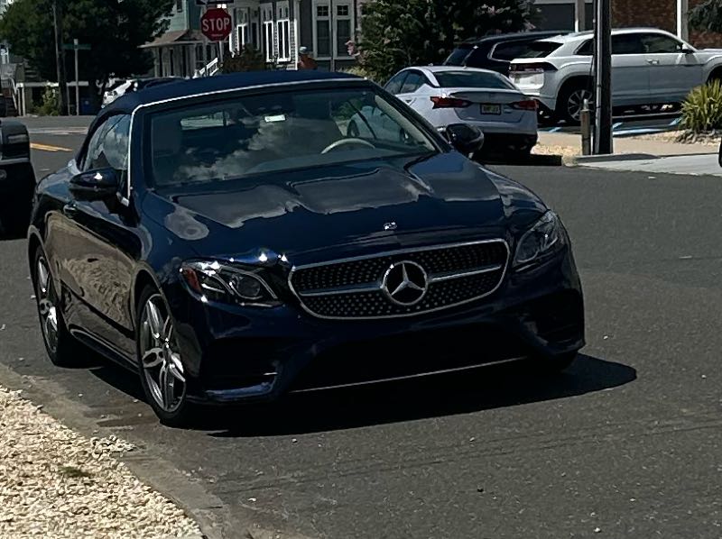 Mercedes-Benz E-Class Cabriolet spotted in Toms River