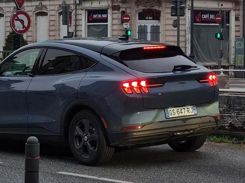 Ford Mustang Mach-E spotted in Troyes