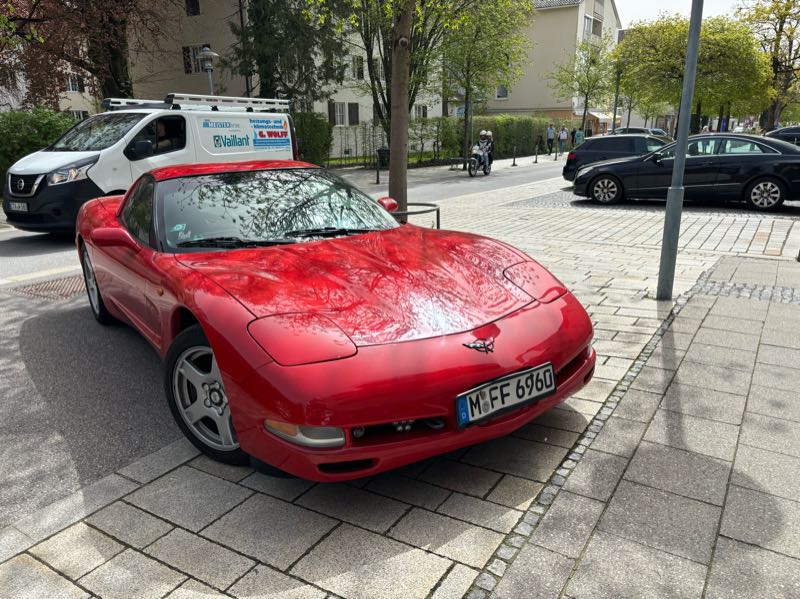 Chevrolet Corvette C5 spotted in Munich