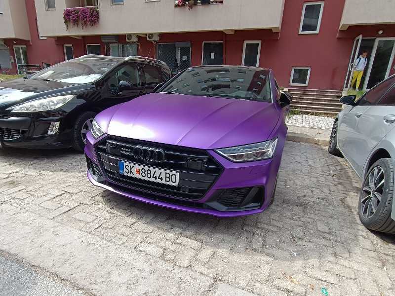 Audi A7 spotted in Veles