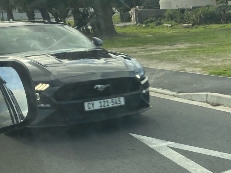 Ford Mustang (2020) spotted in Saldanha, South Africa