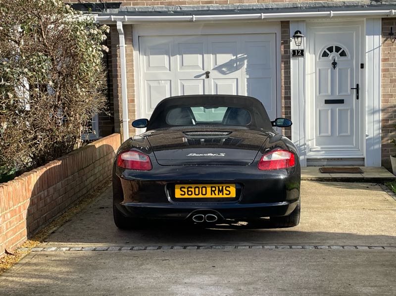 Porsche Boxster S spotted in Eastleigh