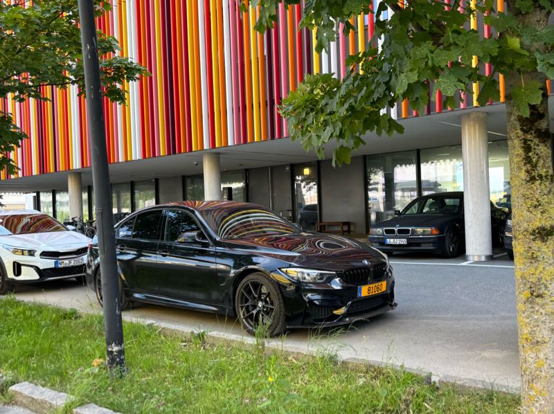 BMW M3 spotted in Gmunden