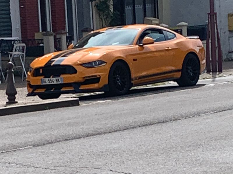 Ford Mustang spotted in Charleville-Mézières