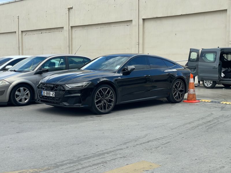 Audi A7 spotted in Denizli