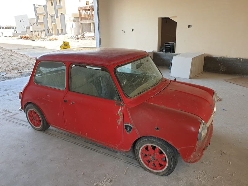 Mini Cooper spotted in Al Jahrā’