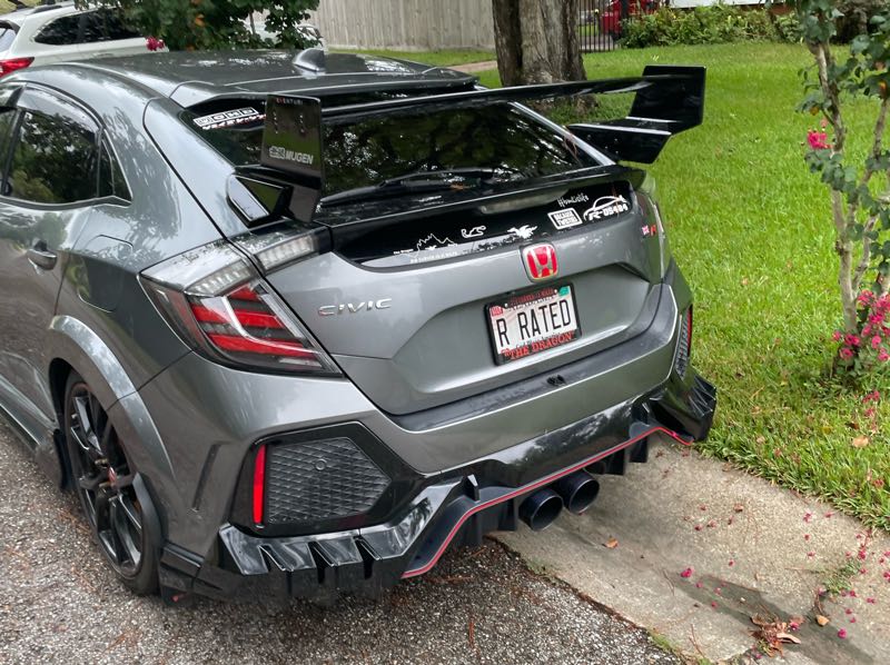 Honda Civic Type R spotted in Mobile