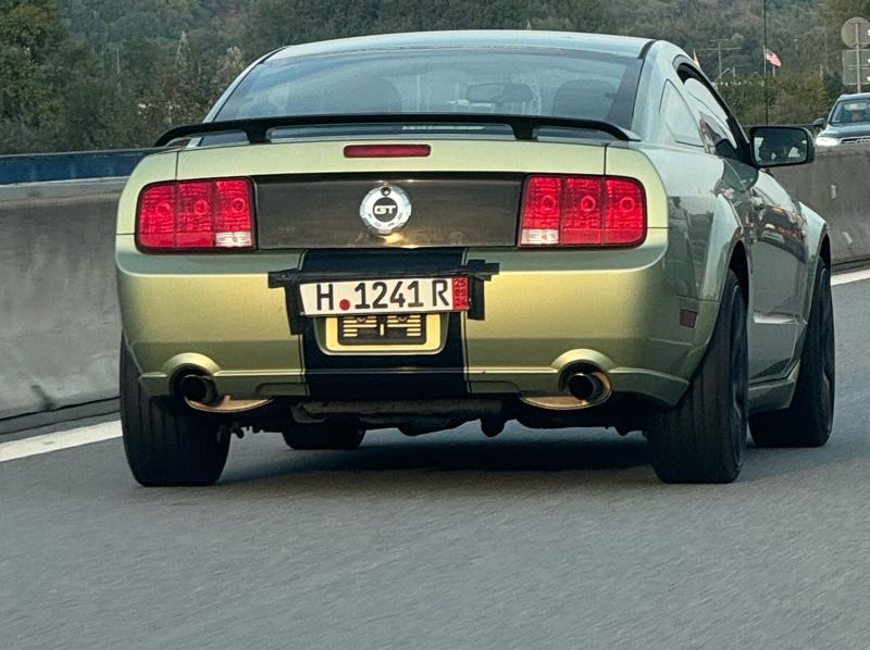 Ford Mustang GT spotted in Bamberg