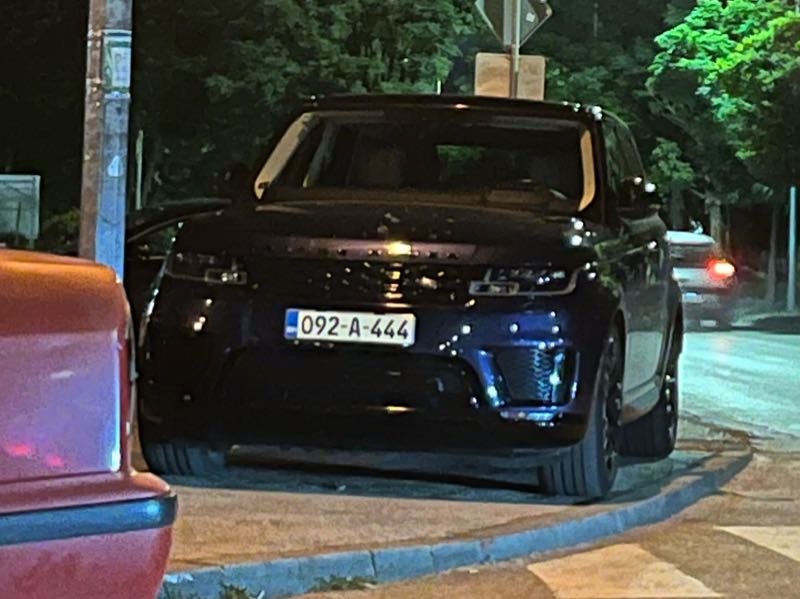 Land Rover Range Rover Sport spotted in Tuzla