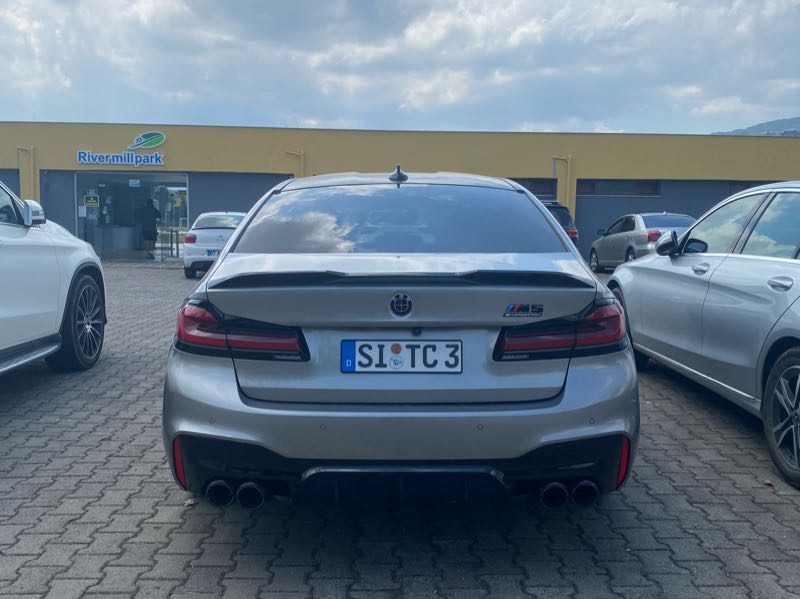 BMW M5 spotted in Zonguldak