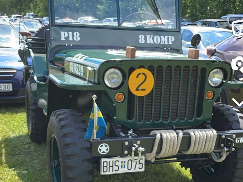 Jeep Willys spotted in Norrköping