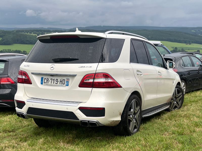 Mercedes-Benz ML 63 AMG spotted in Brugge