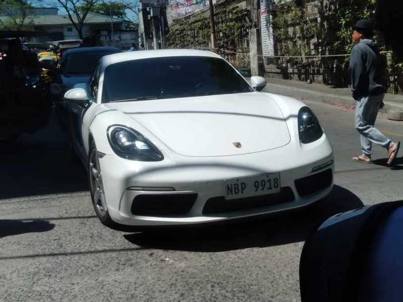 Porsche 718 spotted in Quezon City
