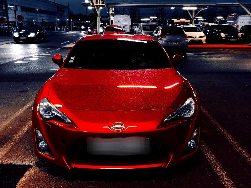 Toyota 86 spotted in Poitiers