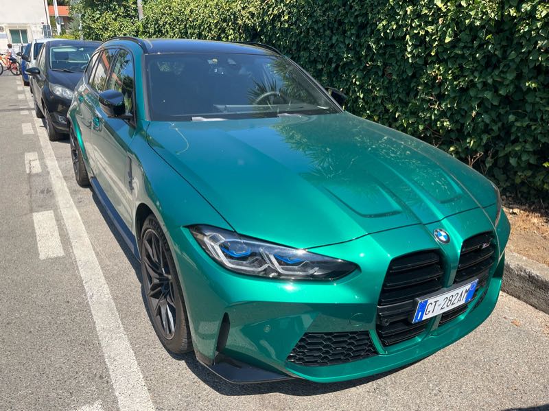 BMW M3 (2022) spotted in Marciana Marina, Italy