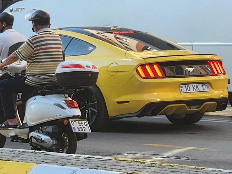 Ford Mustang (2020) spotted in Isparta, Turkey