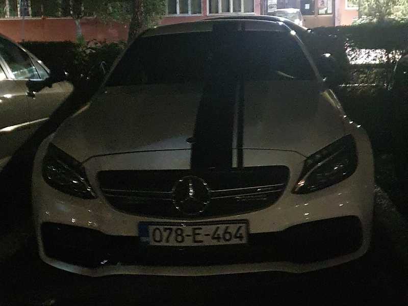 Mercedes-Benz C63 AMG spotted in Prijedor