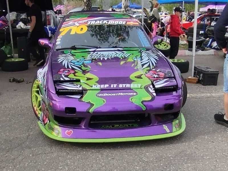 Nissan Silvia S13 spotted in Lytkarino