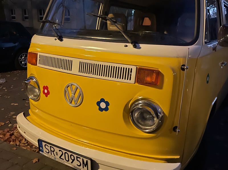 Volkswagen Type 2 (T2) spotted in Rybnik