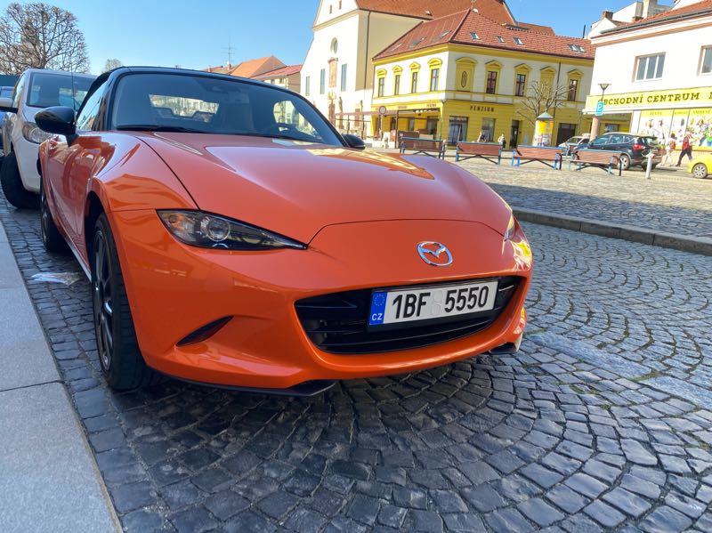 Mazda MX-5 Miata spotted in Kyjov