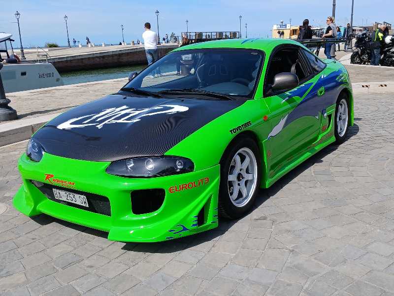 Mitsubishi Eclipse spotted in Cesena