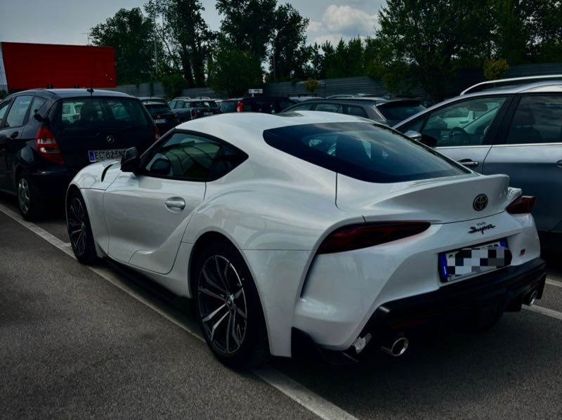 Toyota Supra spotted in Caserta