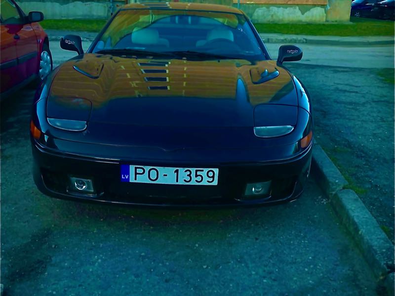 Mitsubishi Eclipse spotted in Jelgava