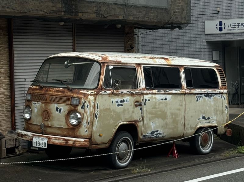 Volkswagen Type 2 spotted in Hachiōji
