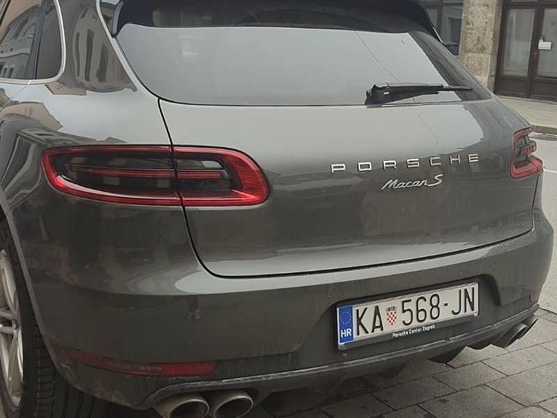 Porsche Macan S spotted in Karlovac