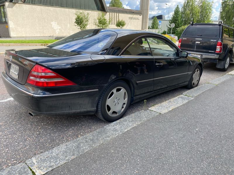 Mercedes-Benz CL-Class spotted in Jyväskylä