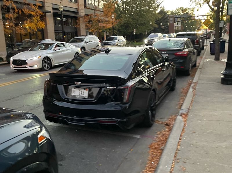 Cadillac CT5-V spotted in Carmel