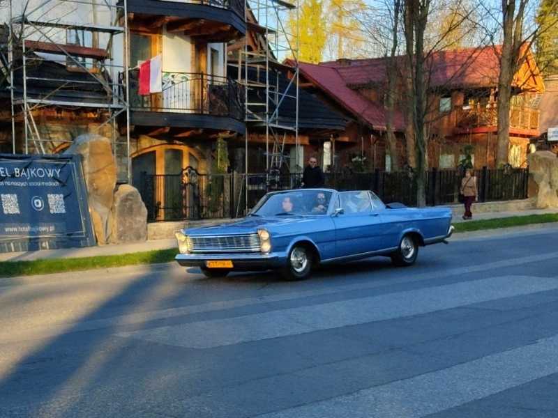 Ford Falcon spotted in Zakopane