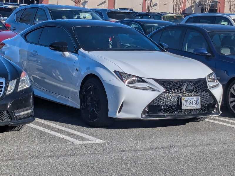 Lexus RC 350 spotted in Richmond