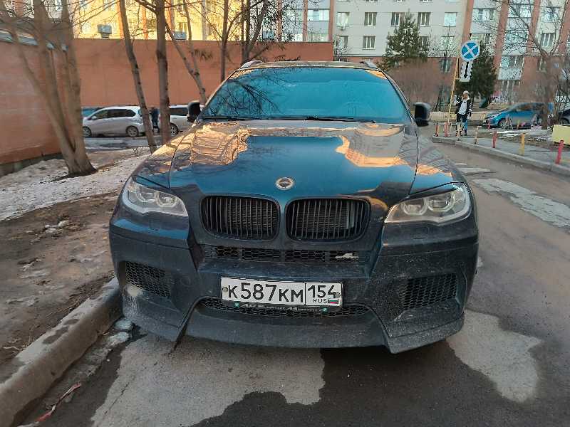 BMW X5 M spotted in Novosibirsk