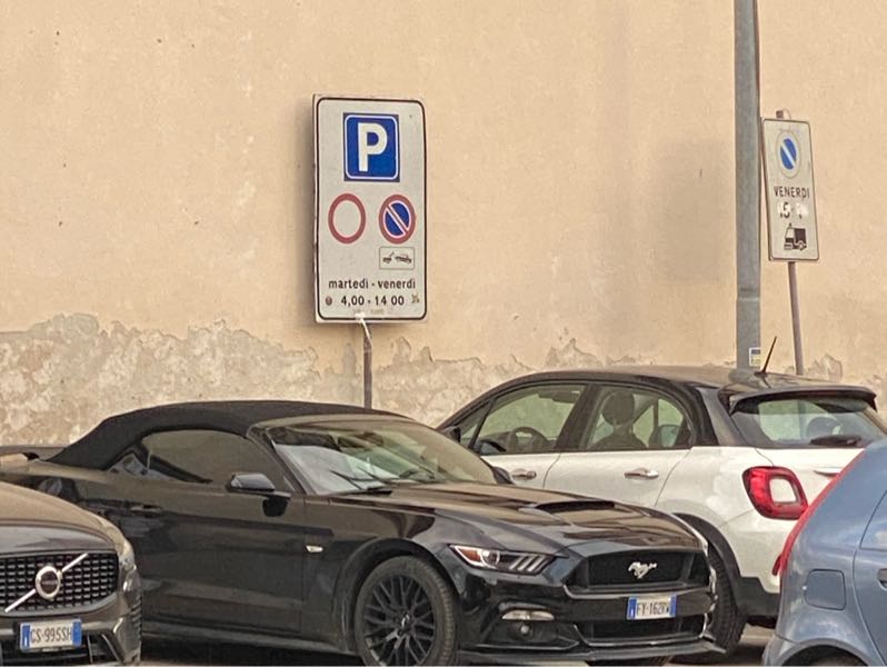 Ford Mustang (2019) spotted in Foligno, Italy