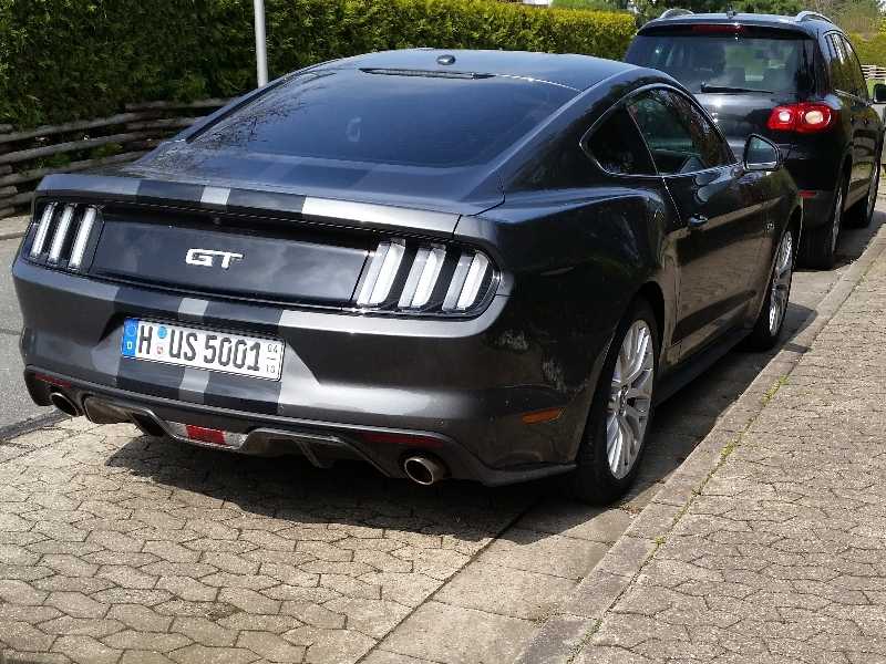 Ford Mustang GT spotted in Salzgitter