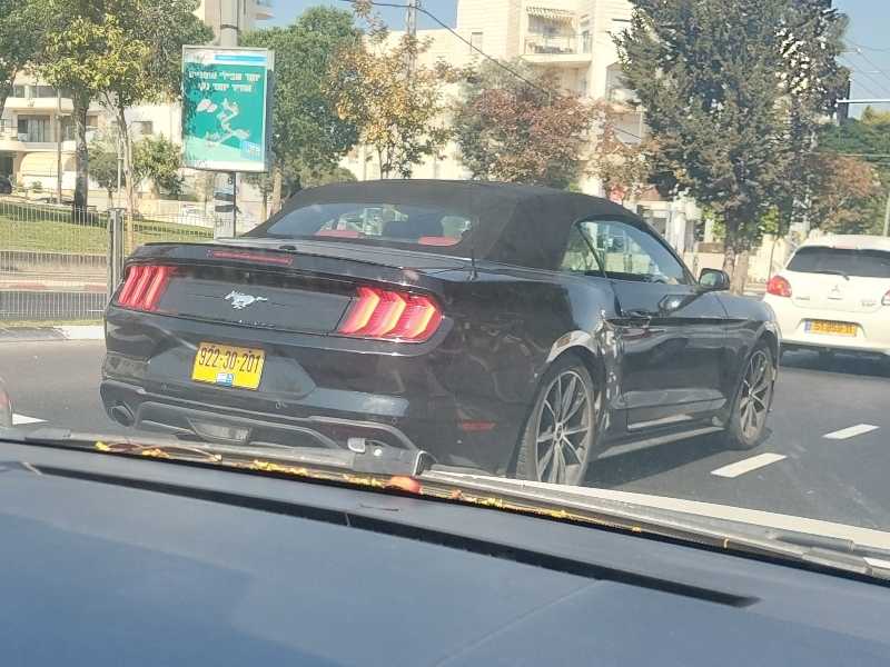 Ford Mustang (2021) spotted in Tel Aviv, Israel