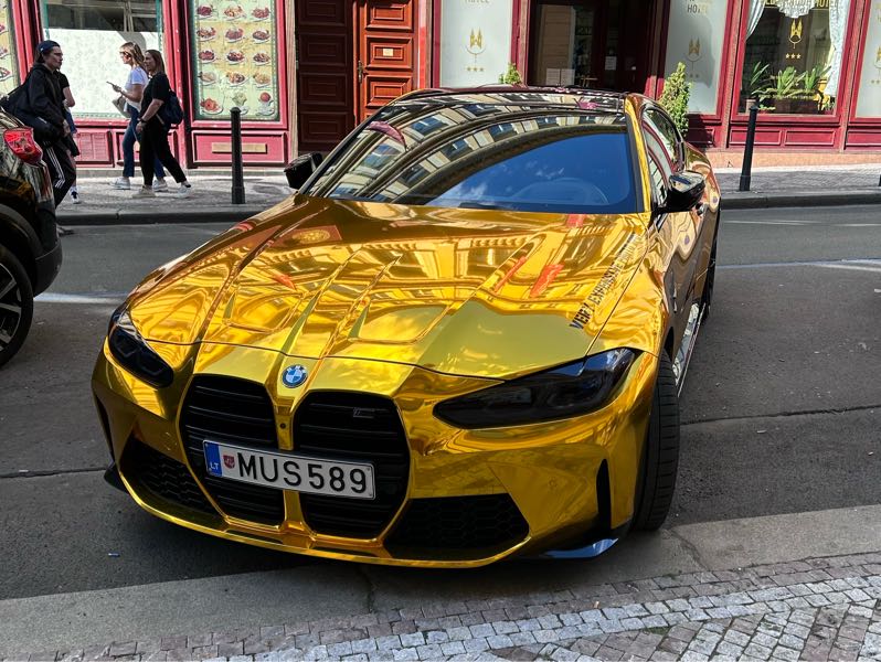 BMW M4 (2021) spotted in Prague, Czechia