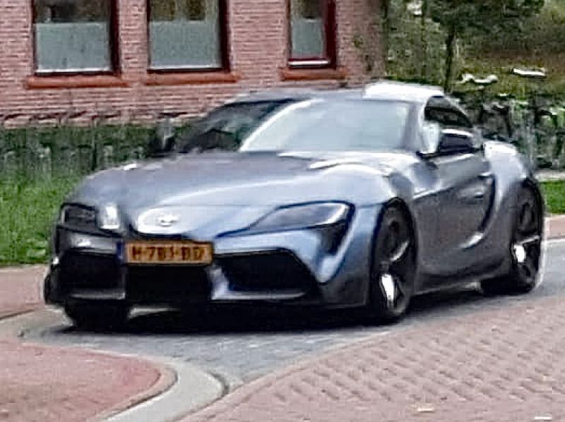 Toyota Supra spotted in Kartuzy